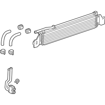 Chevy Cruze Transmission Oil Cooler - 13311081