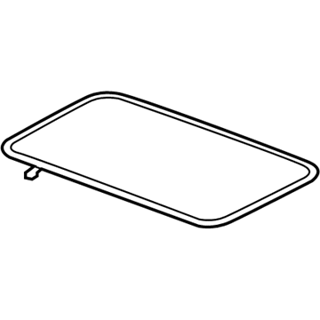 GM 20814007 Seal, Sun Roof Window Front