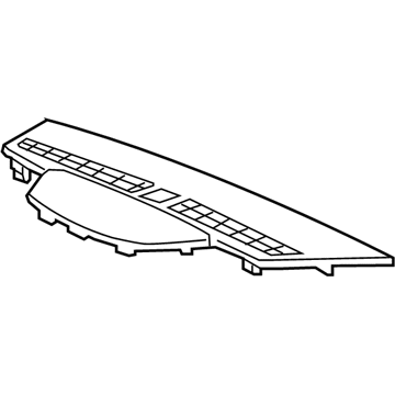 Cadillac 84138166 Defroster Panel