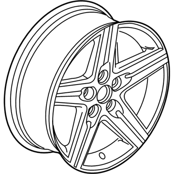 2014 Chevy Camaro Spare Wheel - 9599048