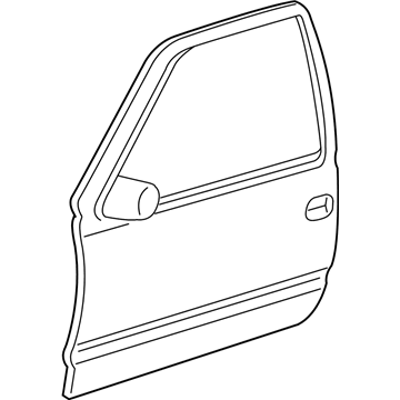 GMC 10363024 Belt Weatherstrip