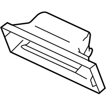 GM 15817326 Housing, Pass Compartment Air Filter