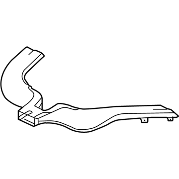 GM 22726683 Duct Assembly, Floor Rear Air Outlet Rear