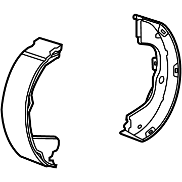 Chevy Silverado 2500 HD Brake Shoe - 84523897