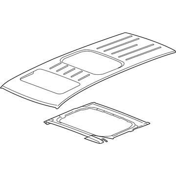 GMC 20955669 Roof Panel