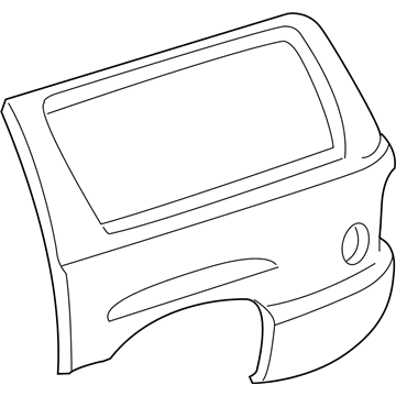 GM 93440577 Panel, Body Side Outer