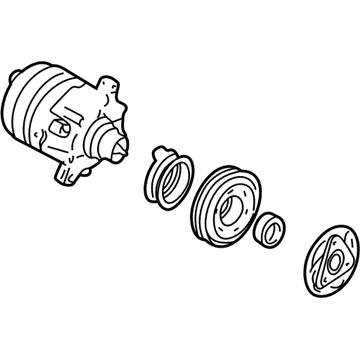 Oldsmobile 89018887 Compressor