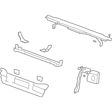 Hummer 19178315 Radiator Support