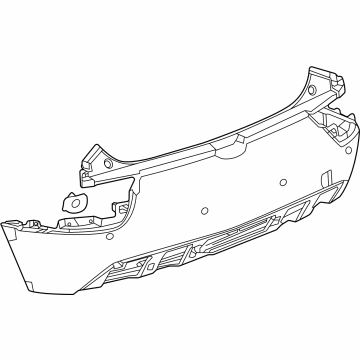 GM 42739842 Fascia Assembly, Rear Bpr Lwr