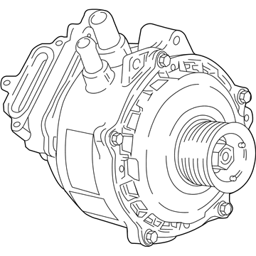 2018 Chevy Silverado 1500 Alternator - 24287484