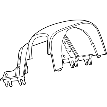 GM 85556391 COVER ASM-I/P STRG COL UPR TR *FAWN