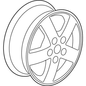 Saturn 9595255 Wheel, Alloy