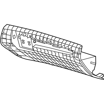 Chevy 92252311 Glove Box