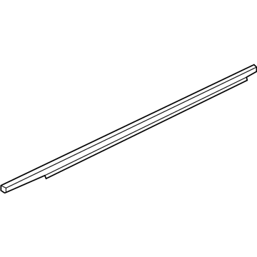 GM 95264197 Sealing Strip Assembly, Front Side Door Window Outer