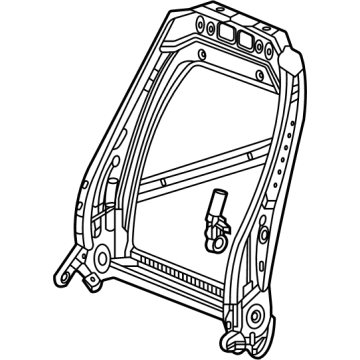 Cadillac 13551871 Seat Back Frame