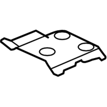 GM 25743728 Bracket Assembly, Digital Radio Receiver