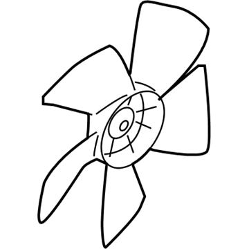 Cadillac 21999769 Cooling Fan