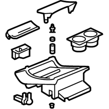 Cadillac 15816826 Accessory Bezel