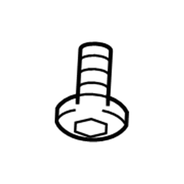 Chevy 11517560 Lower Shield Screw