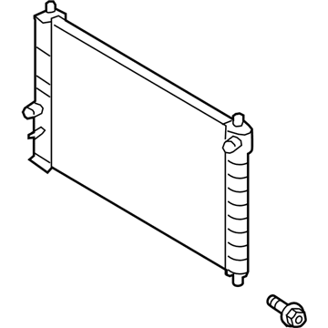 Pontiac 95227755 Radiator Assembly
