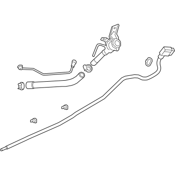 GM 85607502 PIPE ASM-F/TNK FIL (W/ FIL HOSE)