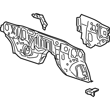 GM 15836239 Panel, Dash Lower Extension