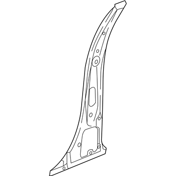 GM 84332119 Panel Assembly, Ctr Plr Inr