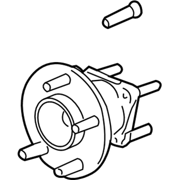 Chevy 15798483 Hub & Bearing