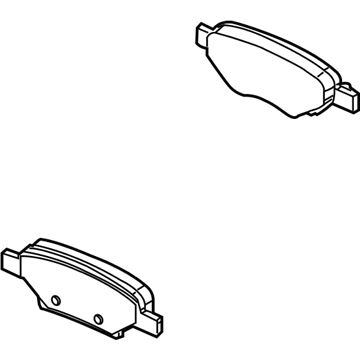 Chevy 25864605 Brake Pads