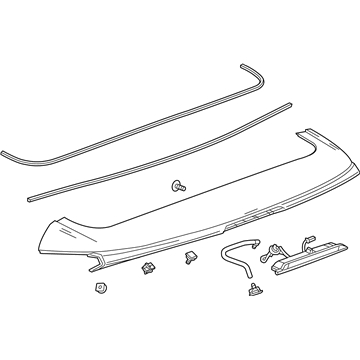 GM 42692609 Spoiler Assembly, R/End *Serv Primer