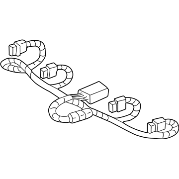 Hummer 12601824 Wire Harness