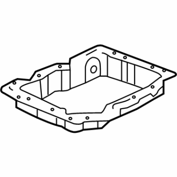 Chevy 12676340 Lower Oil Pan