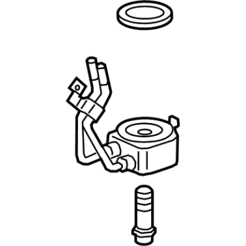 Chevy 12688093 Oil Cooler