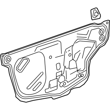 GM 85609961 DEFLECTOR ASM-FRT S/D WAT