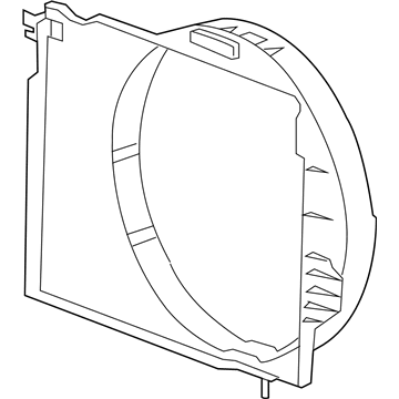 Hummer 15207758 Fan Shroud