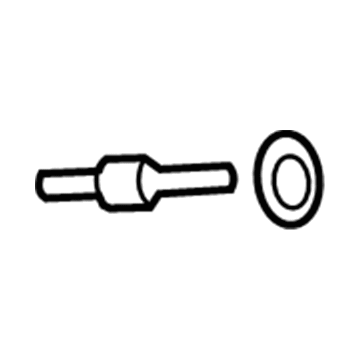 Chevy 3041827 Lower Pressure Hose Valve