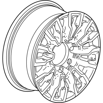 Chevy 84428945 Wheel, Alloy