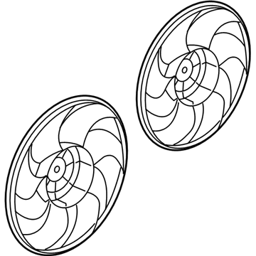 Saturn 89022508 Fan Blade