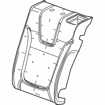 Buick 42594294 Seat Back Pad