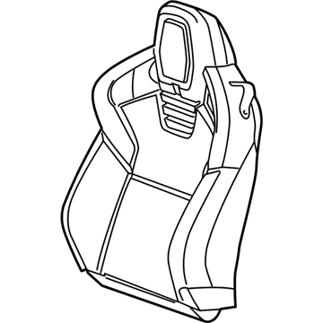 Chevy 23278907 Seat Back Cover