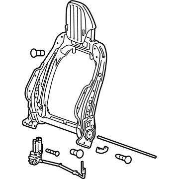 Chevy 23282227 Seat Back Frame