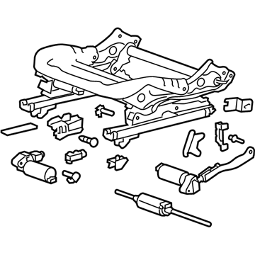 Chevy 22972735 Seat Adjuster