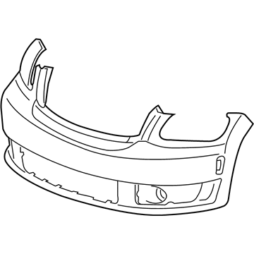 Chevy 25858225 Bumper Cover