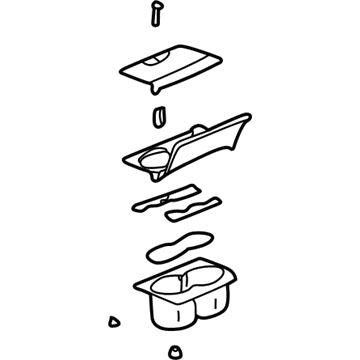 Pontiac 25728506 Cup Holder