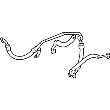 GM 15165916 Hose Assembly, A/C Compressor & Condenser *Marked Print