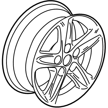 Chevy 84711517 Wheel, Alloy