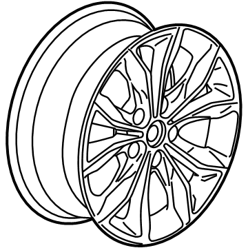 Chevy 23389657 Wheel, Alloy