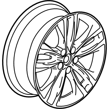 Chevy 84898709 Wheel, Alloy