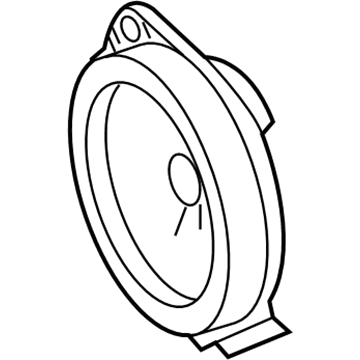 Cadillac 84615434 Speaker