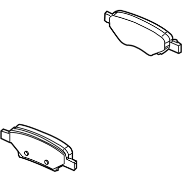 Pontiac 10365723 Brake Pads